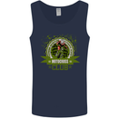 Motocross Club Dirt Bike MotoX Mens Vest Tank Top Navy Blue
