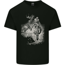 Motocross Death Ride Dirt Bike Mens Cotton T-Shirt Tee Top Black