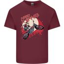 Motocross Merry X Games Dirt Bike Motorbike Mens Cotton T-Shirt Tee Top Maroon