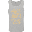 Motor Legend Biker Motorbike Motorcycle Mens Vest Tank Top Sports Grey