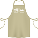 Motorbike Problem Solved Biker Motorcycle Cotton Apron 100% Organic Khaki