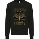 Motorcycle Roadrage Motorbike Biker Mens Sweatshirt Jumper Black