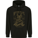 Motorcycles Speedlands Motorbike Biker Mens Hoodie Black
