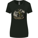 Mountain Bike Bicycle Cycling Cyclist MTB Womens Wider Cut T-Shirt Black