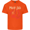 Muay Thai Boxing Gloves MMA Kids T-Shirt Childrens Orange
