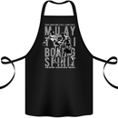 Muay Thai Boxing Spirit MMA Kick Boxing Cotton Apron 100% Organic Black