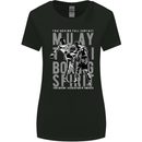 Muay Thai Boxing Spirit MMA Kick Boxing Womens Wider Cut T-Shirt Black