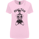 Muay Thai Fighter Mixed Martial Arts MMA Womens Wider Cut T-Shirt Light Pink