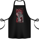 Muay Thai Fighter Warrior MMA Martial Arts Cotton Apron 100% Organic Black