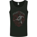 Muay Thai Fighter Warrior MMA Martial Arts Mens Vest Tank Top Black
