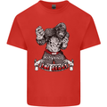 Muay Thai The Beast MMA Mixed Martial Arts Kids T-Shirt Childrens Red