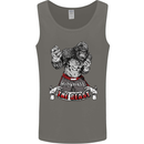 Muay Thai The Beast MMA Mixed Martial Arts Mens Vest Tank Top Charcoal