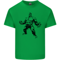 Muscle Man Gym Training Top Bodybuilding Mens Cotton T-Shirt Tee Top Irish Green