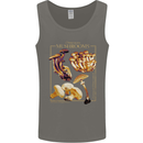 Mushroom Species Mycology Foraging Mens Vest Tank Top Charcoal