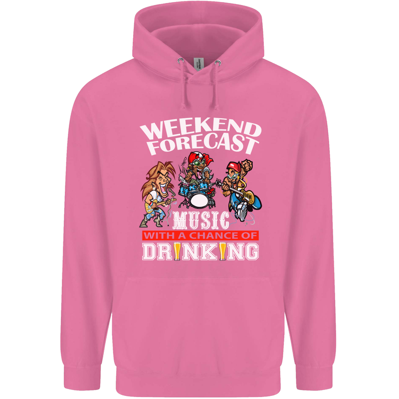 Music Weekend Funny Alcohol Beer Mens 80% Cotton Hoodie Azelea
