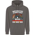 Music Weekend Funny Alcohol Beer Mens 80% Cotton Hoodie Charcoal