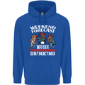 Music Weekend Funny Alcohol Beer Mens 80% Cotton Hoodie Royal Blue