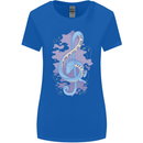 Musical Keyboard Dragon Womens Wider Cut T-Shirt Royal Blue