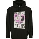 My Atoms Love Your Atoms Valentine's Day Mens 80% Cotton Hoodie Black