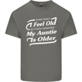My Auntie is Older 30th 40th 50th Birthday Kids T-Shirt Childrens Charcoal
