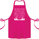 My Boat Has Sunk Sailing Sailor Boat Canoe Cotton Apron 100% Organic Pink