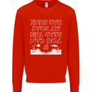 My Boat Has Sunk Sailing Sailor Boat Canoe Mens Sweatshirt Jumper Bright Red