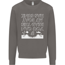 My Boat Has Sunk Sailing Sailor Boat Canoe Mens Sweatshirt Jumper Charcoal