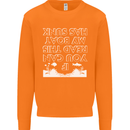 My Boat Has Sunk Sailing Sailor Boat Canoe Mens Sweatshirt Jumper Orange