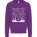 My Boat Has Sunk Sailing Sailor Boat Canoe Mens Sweatshirt Jumper Purple