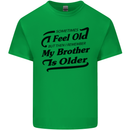 My Brother is Older 30th 40th 50th Birthday Kids T-Shirt Childrens Irish Green