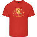 My Pizza Universe Funny Food Diet Mens Cotton T-Shirt Tee Top Red