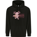 My Students Axolotl Questions Teacher Funny Mens 80% Cotton Hoodie Black