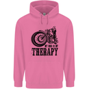 My Therapy Motorcycle Motorbike Biker Mens 80% Cotton Hoodie Azelea