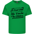 My Uncle is Older 30th 40th 50th Birthday Kids T-Shirt Childrens Irish Green