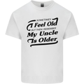 My Uncle is Older 30th 40th 50th Birthday Kids T-Shirt Childrens White