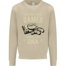 Natural Born Gamer Funny Gaming Mens Sweatshirt Jumper Sand