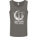 Nature Is My Religion Witch Halloween Mens Vest Tank Top Charcoal