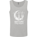 Nature Is My Religion Witch Halloween Mens Vest Tank Top Sports Grey