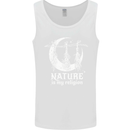 Nature Is My Religion Witch Halloween Mens Vest Tank Top White
