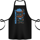 Nerd  Funny Gamer Gaming Cotton Apron 100% Organic Black