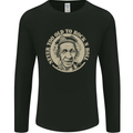 Never Too Old to Rock and Roll Mens Long Sleeve T-Shirt Black