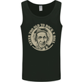 Never Too Old to Rock and Roll Mens Vest Tank Top Black