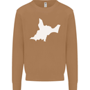 Newborn Baby Christening New Birth Mum Dad Mens Sweatshirt Jumper Caramel Latte