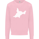 Newborn Baby Christening New Birth Mum Dad Mens Sweatshirt Jumper Light Pink