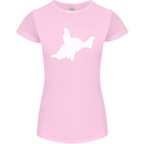 Newborn Baby Christening New Birth Mum Dad Womens Petite Cut T-Shirt Light Pink