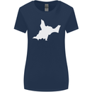 Newborn Baby Christening New Birth Mum Dad Womens Wider Cut T-Shirt Navy Blue