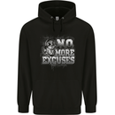 No Excuses Gym Training Top Bodybuilding Mens Hoodie Black