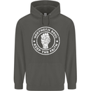 Northern Soul Keeping the Faith Childrens Kids Hoodie Storm Grey