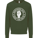 Northern Soul Keeping the Faith Dancing Mens Sweatshirt Jumper Forest Green