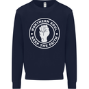 Northern Soul Keeping the Faith Dancing Mens Sweatshirt Jumper Navy Blue